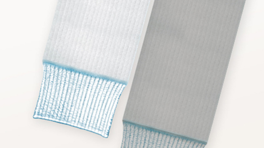 et nærbillede af en AQUACEL® sårbandage
